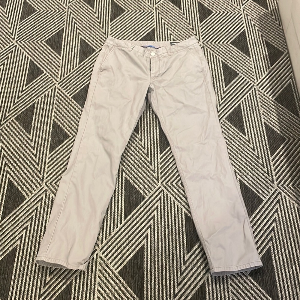 Bonobos Original Stretch Washed Chino | Color: Gray | Size: 34/32 Slim